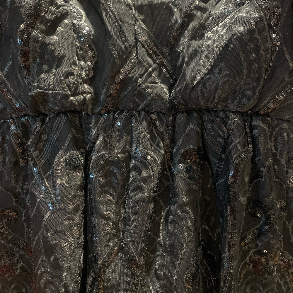 SEQUIN DETAIL ROMPER - Picture 4 of 5